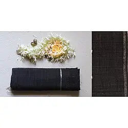 रस्म ☸ Handwoven . Natural Color ☸ Matka Silk Zari Dupatta ☸ 6