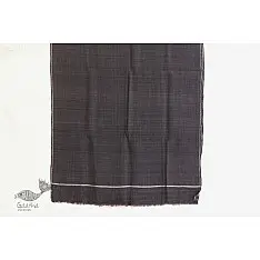 रस्म ☸ Handwoven . Natural Color ☸ Matka Silk Zari Dupatta ☸ 6