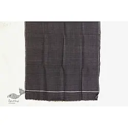 रस्म ☸ Handwoven . Natural Color ☸ Matka Silk Zari Dupatta ☸ 6