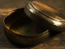 Brass Dabba ( 16cm X 9cm )