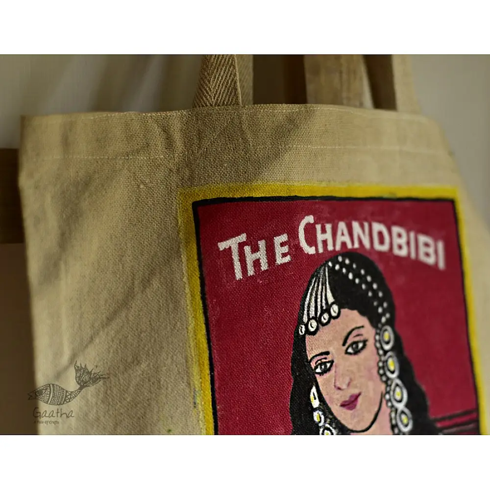 Carnival on Canvas ➤ Canvas Hand Painted Bag ➤ 10