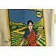Hand Painted Canvas Bag ~ Tea Girl