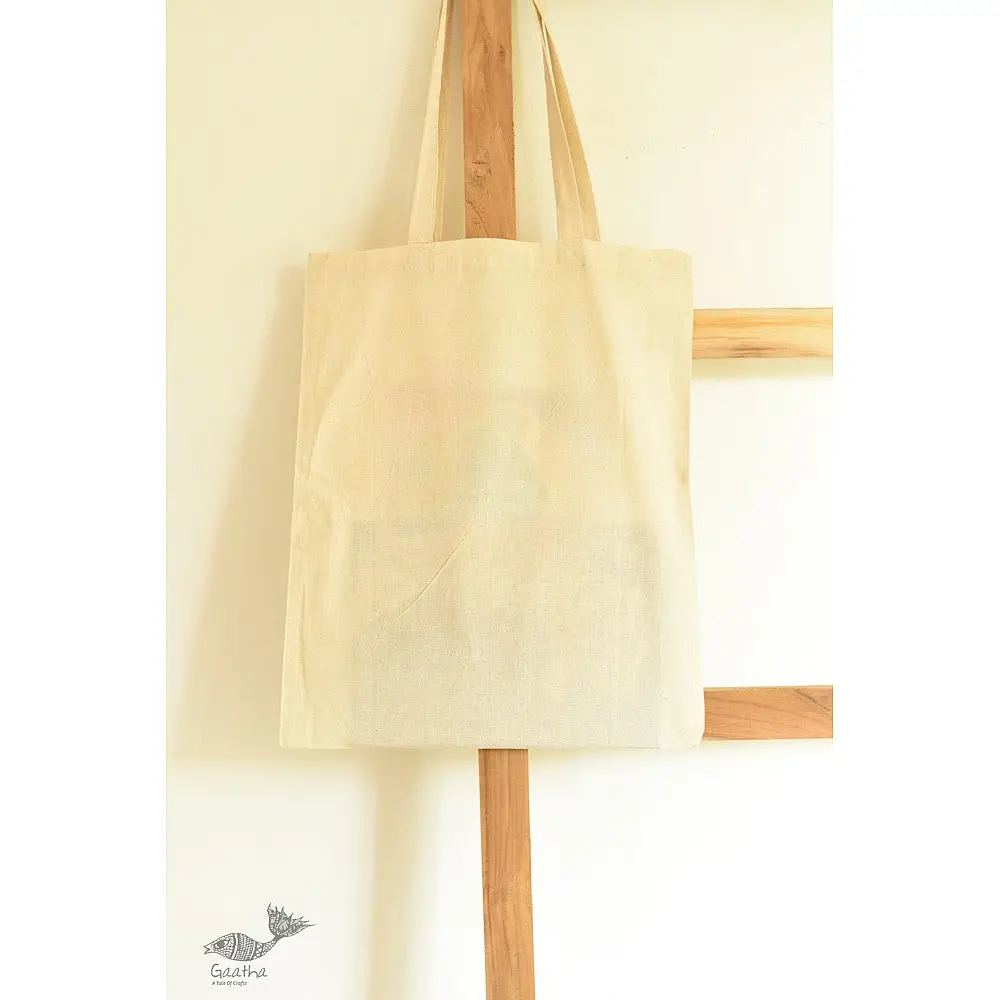 Hand Painted Canvas Bag  ~ Shivaji