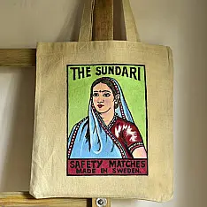 Carnival on Canvas ➤ Canvas Hand Painted Bag ➤ 7