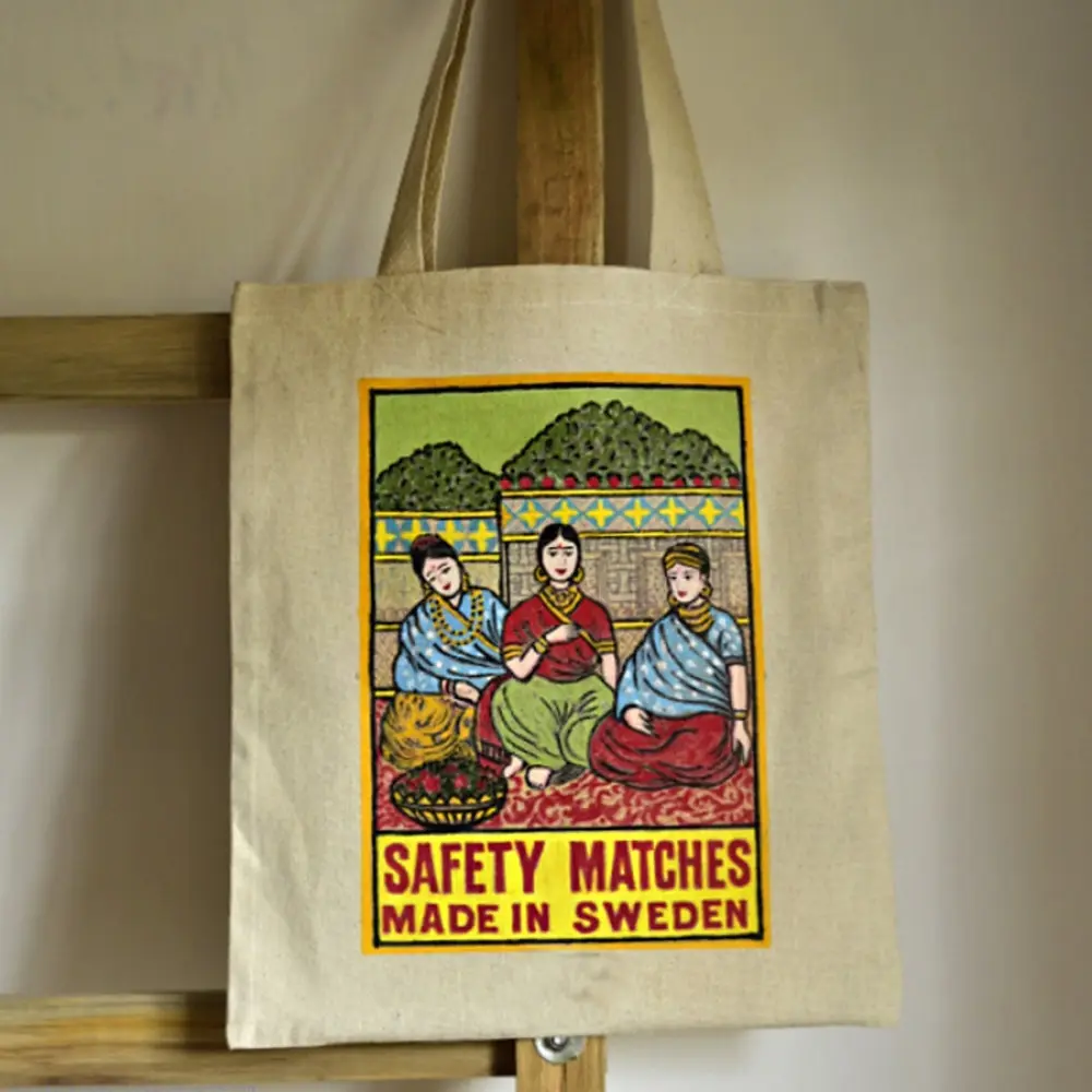 Carnival on Canvas ➤ Canvas Hand Painted Bag ➤ 5