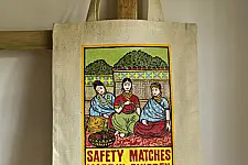 Carnival on Canvas ➤ Canvas Hand Painted Bag ➤ 5