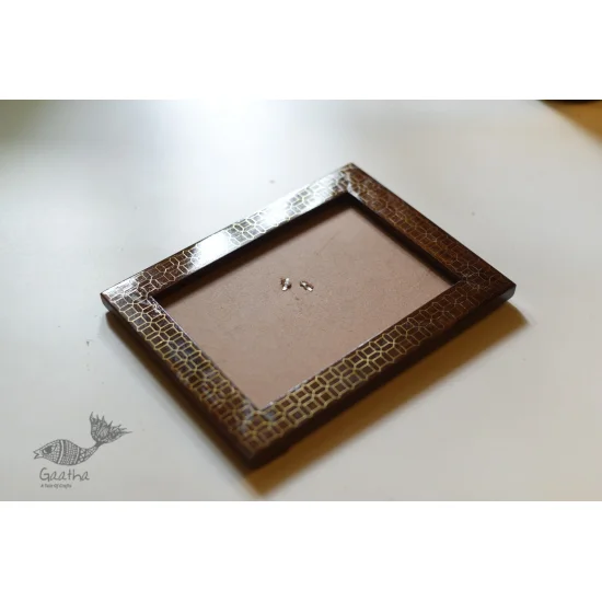 shop Wood Inlay with Brass Wire ~ Tarkashi Photo Frame