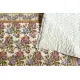 shop Jaipuri Razai / Quilt - Sanganeri Block Printed Single Bed