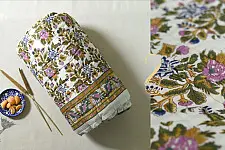 Thaat Baat | Jaipuri Reversible Razai / Quilt - Sanganeri Block Print Double Bed