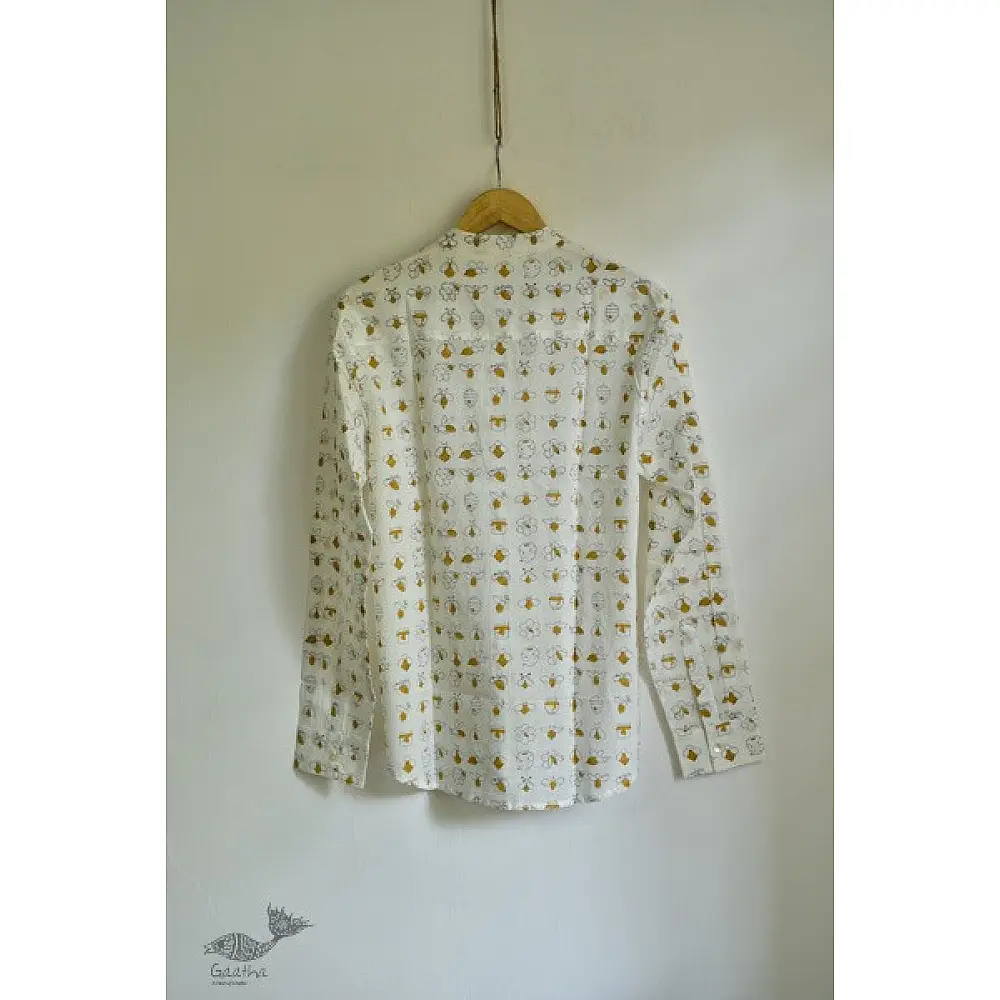 Sing of Spring ✯ Sanganeri ✯ Cotton Full Shirt ✯ 7