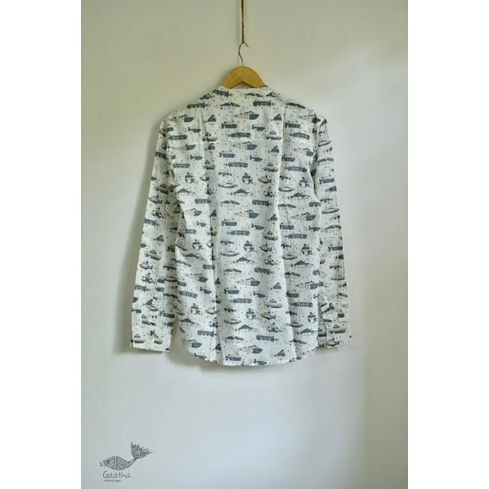 Sing of Spring ✯ Sanganeri ✯ Cotton Full Shirt ✯ 9