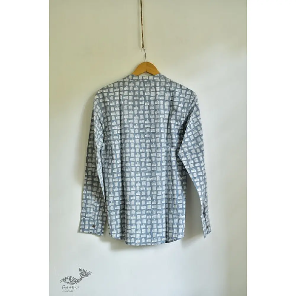Sing of Spring ✯ Sanganeri ✯ Cotton Full Shirt ✯ 12
