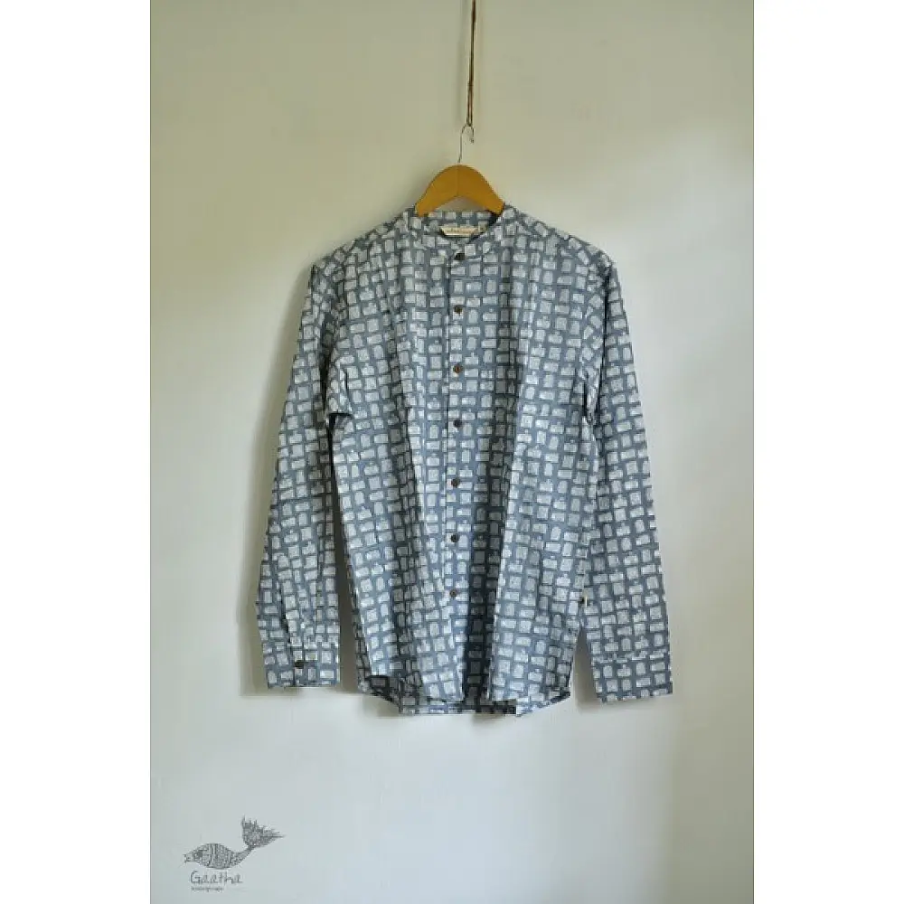 Sing of Spring ✯ Sanganeri ✯ Cotton Full Shirt ✯ 12