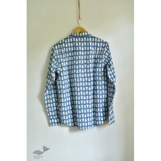 Sing of Spring ✯ Sanganeri ✯ Cotton Full Shirt ✯ 13