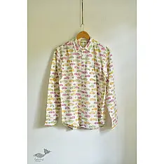 Sing of Spring ✯ Sanganeri ✯ Cotton Full Sleeve Shirt ✯ 15