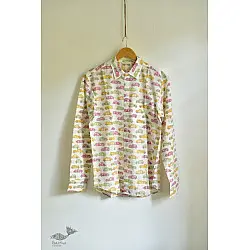 Sing of Spring ✯ Sanganeri ✯ Cotton Full Sleeve Shirt ✯ 15