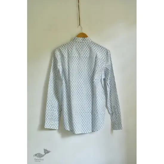 Sing of Spring ✯ Sanganeri ✯ Cotton Full Shirt ✯ 16