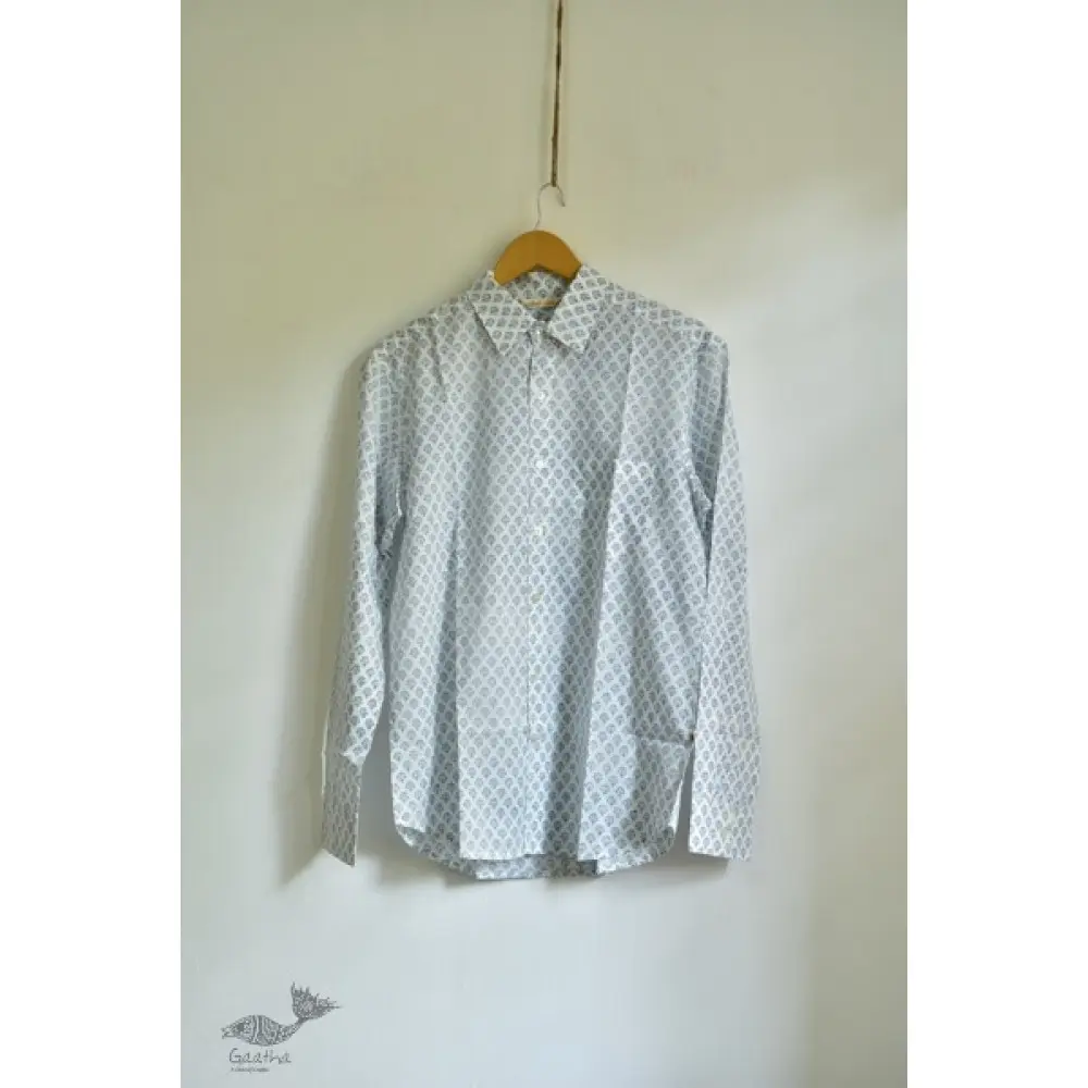 Sing of Spring ✯ Sanganeri ✯ Cotton Full Shirt ✯ 16