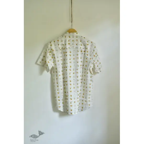 Sing of Spring ✯ Sanganeri ✯ Cotton Half Sleeve Shirt ✯ 18