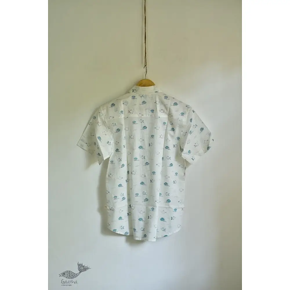 Sing of Spring ✯ Sanganeri ✯ Cotton Half Sleeve Shirt ✯ 20