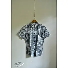 Summer Love | Sanganeri Cotton Half Sleeve Shirt | Camera Design