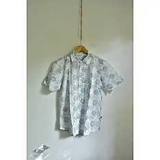 Summer Love | Sanganeri Cotton Half Sleeve Shirt | Hexagon