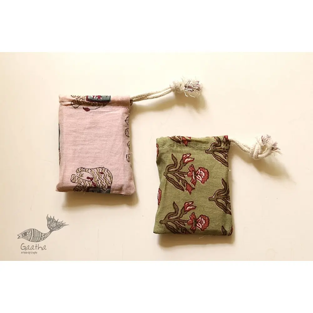 Be safe & stylish ✜ Cotton Two Layered Mask ( Set of 2 | Adjustable Button ) ✜ 13