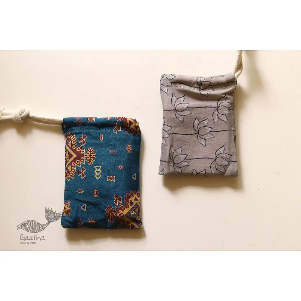 Be safe & stylish ✜ Cotton Two Layered Mask ( Set of 2 | Adjustable Button ) ✜ 14