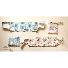 Be safe & stylish ✜ Cotton Two Layered Mask ( Set of 2 | Adjustable Button ) ✜ 16