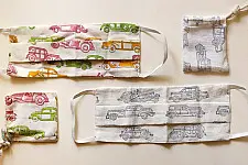 Be safe & stylish ✜ Cotton Two Layered Mask ( Set of 2 ) ✜ 6