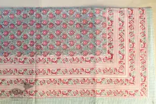 Landscapes Under My Roof | Sanganeri Handblock Printed Double Bedsheet  with Pillow Covers- B