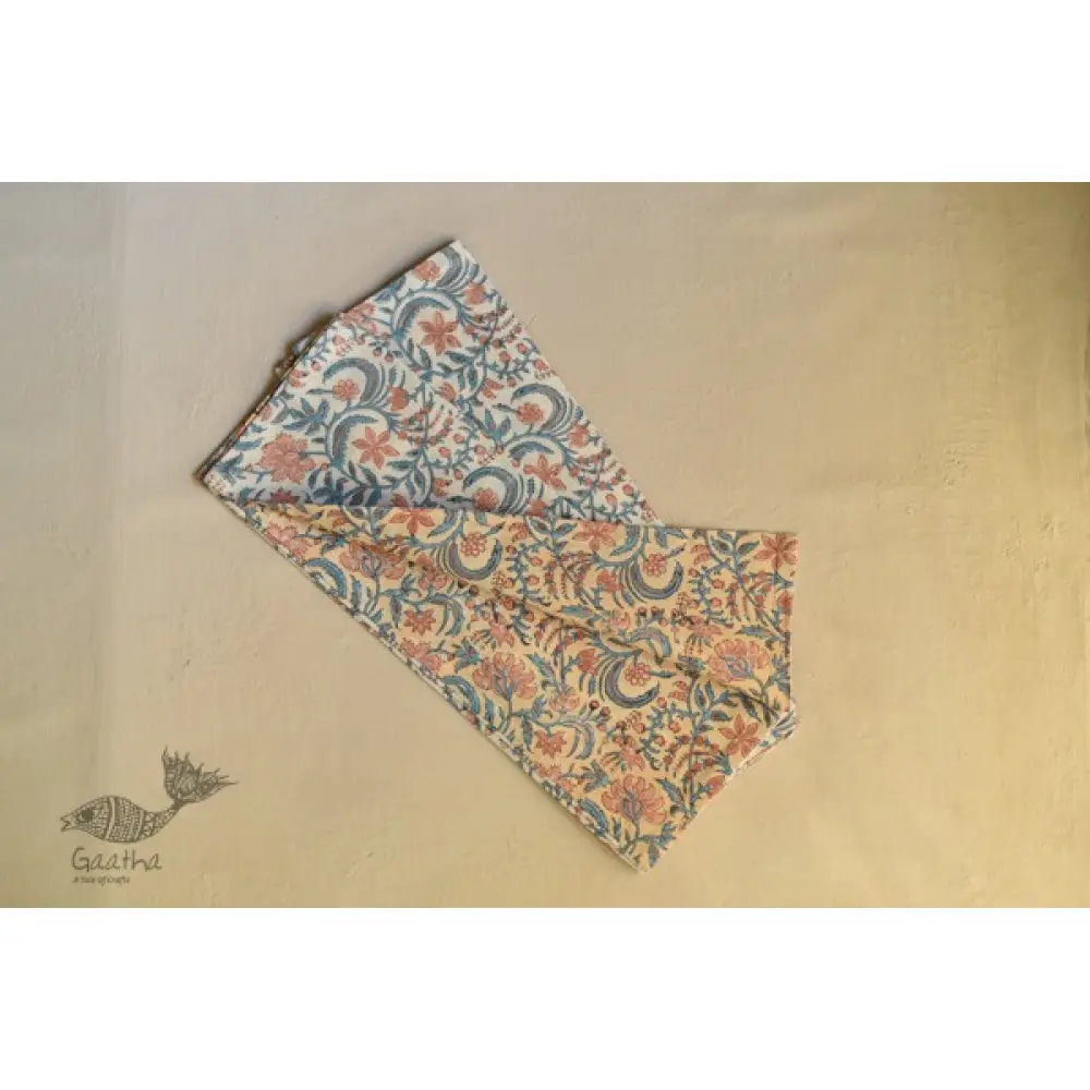 shop Sanganeri Hand block Printed Bedsheet