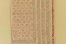 Slumberland | Dohar Double Side Hand Block Printed - Mul Cotton (90" x 108")