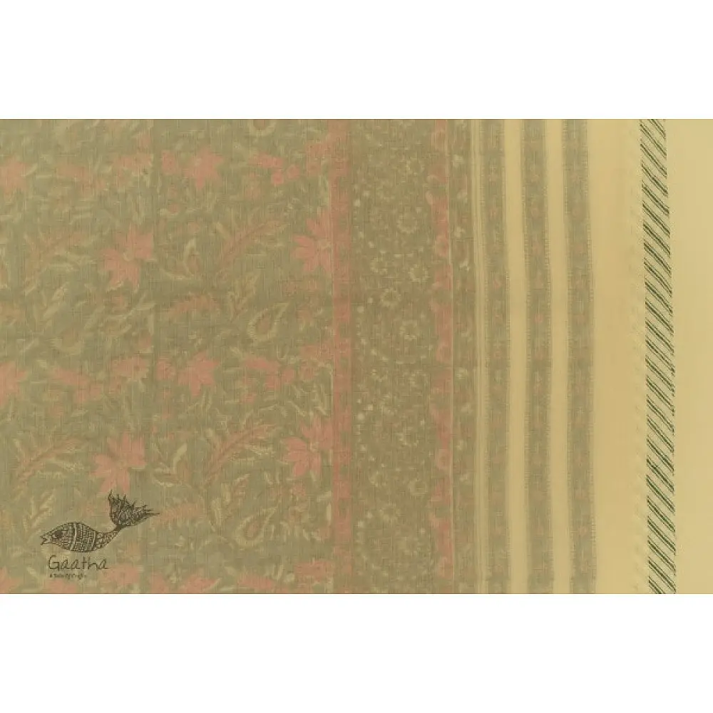 shop Dohar Double Side Hand Block Printed Mul Cotton