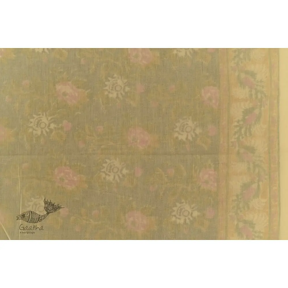 shop Dohar Double Side Hand Block Printed Mul Cotton