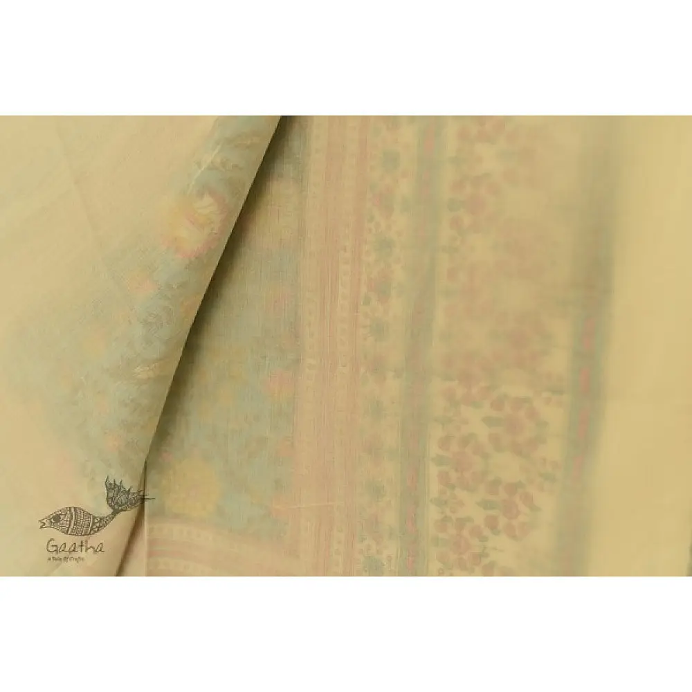 shop Dohar Double Side Hand Block Printed Mul Cotton