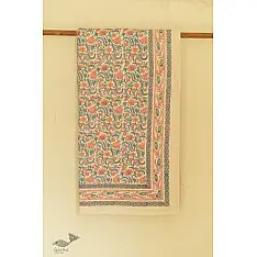 Slumberland | Sanganeri Hand Block Printed Flannel with Cotton Filling - Double Bed ( 90" x 108")