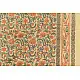 shop Sanganeri Hand Block Printed Flannel with Cotton Filling - Double Bed