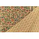 shop Sanganeri Hand Block Printed Flannel with Cotton Filling - Double Bed