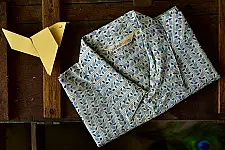 Sing of Spring ✯ Sanganeri ✯ Cotton Half Sleeve Shirt ✯ 22