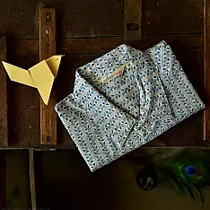 Sing of Spring ✯ Sanganeri ✯ Cotton Half Sleeve Shirt ✯ 22