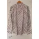 shop Sanganeri Block Printed - Cotton Full Sleeve Shirt - Pink Flowers