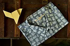 Summer Love | Sanganeri Cotton Half Sleeve Shirt | Camera Design
