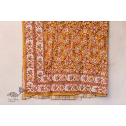 Thaat Baat ❅ Sanganeri . Jaipuri Razai / Quilt ❅ Double Bed - A