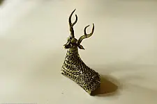 Lost Wax Art ✺ Handmade Brass Dhokra - Hiran / Deer