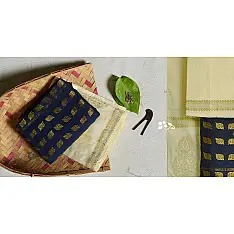 Anagi | Assamese Handwoven | Cotton Mekhela Chador Set 