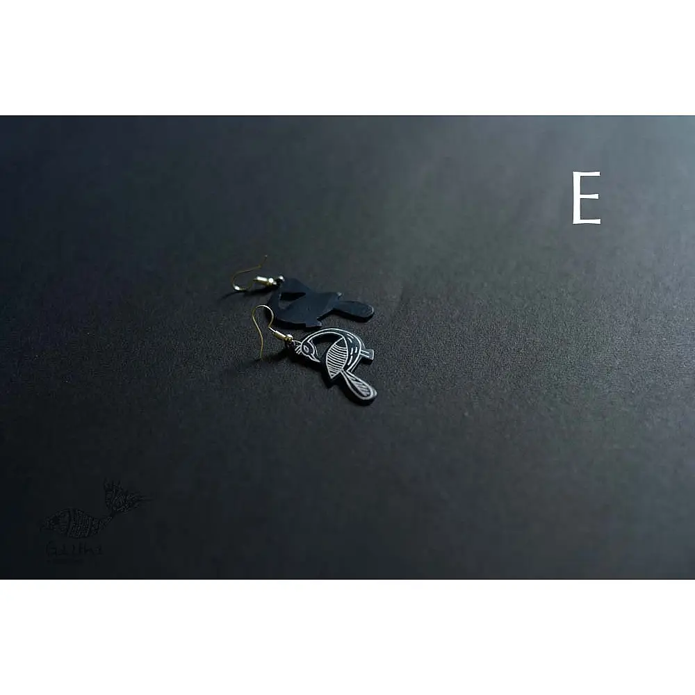 exclusive new collection of Silver Inlaid Earring 42D