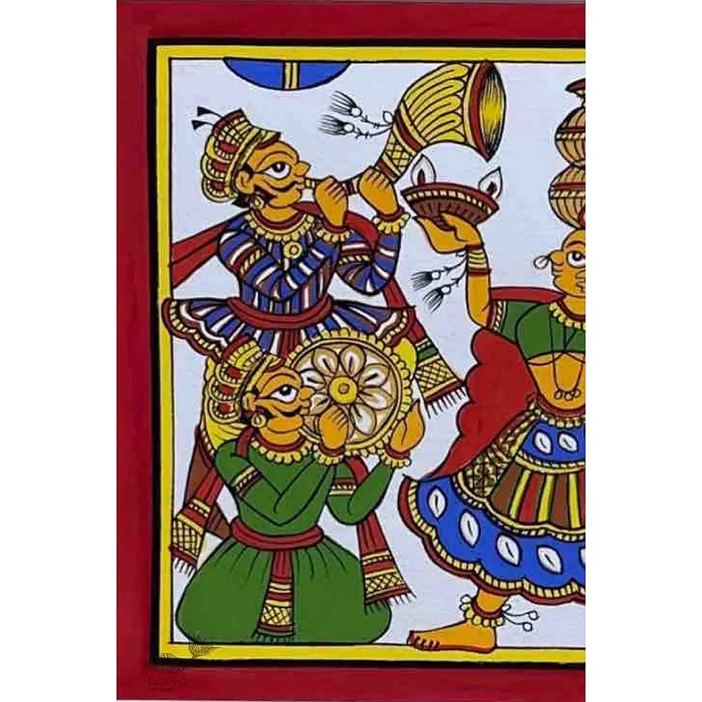 shop Phad Painting - Enjoying Dance & Music