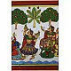 shop Phad Painting King & Queen Enjoying inGgarden with Dance & Music