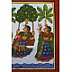 shop Phad Painting - New couple enjoying in garden